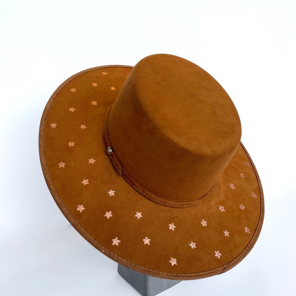 Boater stiff - Custom hand painted hat